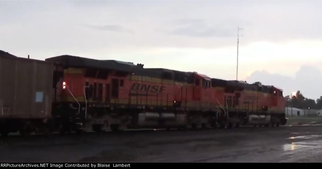 BNSF coal train